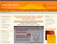 Tablet Screenshot of mantra-yantra-meditation.de